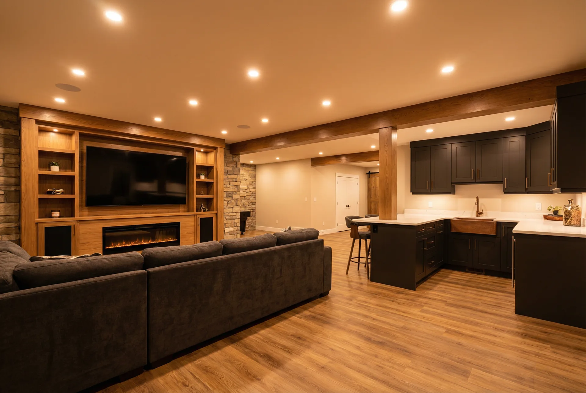 Basement finishing in Winnipeg
